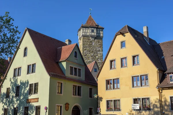 Ciudad histórica de Rotenburg ob der Tauber en Alemania — Foto de Stock