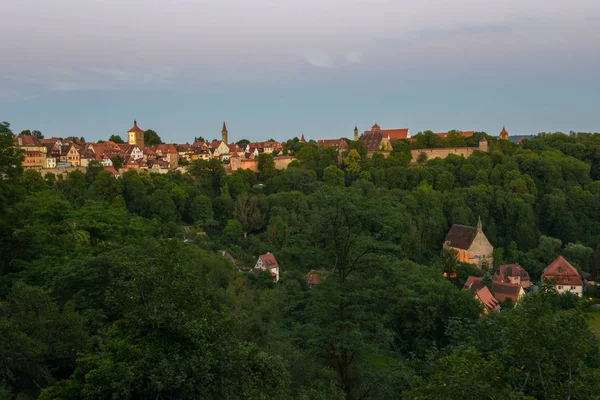 Historical town of Rotenburg ob der Tauber, Germany — Stock Photo, Image