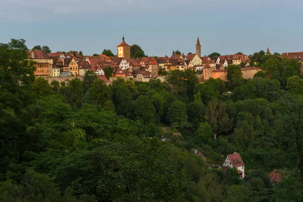 Historische stad Rotenburg ob der Tauber, Duitsland — Stockfoto