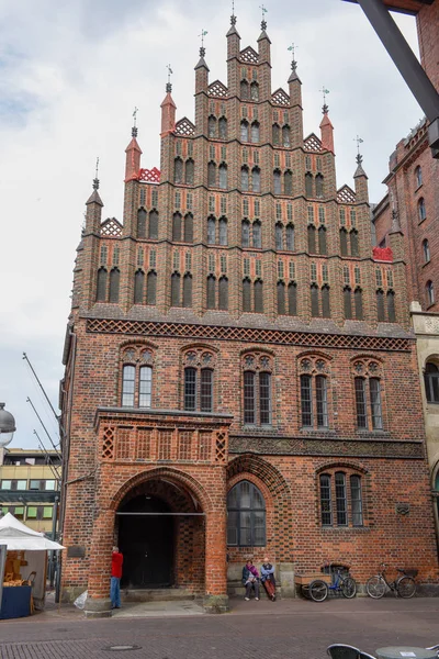 Le vieux centre de Hanovre sur l'Allemagne — Photo