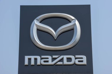 Mazda araba satıcısının logosu. 