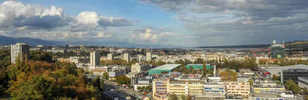 Langit modern Jenewa di Swiss — Stok Foto