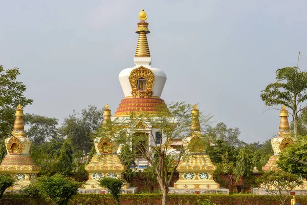 Boeddhistisch Klooster Kloosterzone Van Lumbini Nepal — Stockfoto