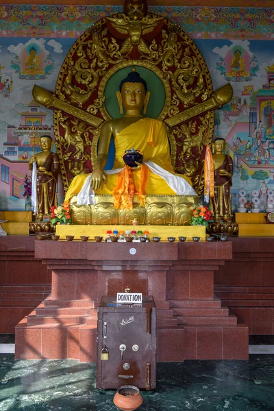 Monastère Bouddhiste Dans Zone Monastique Lumbini Népal — Photo