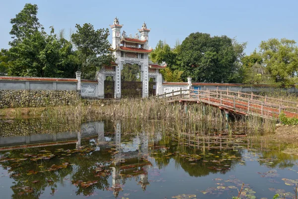 Monastère Bouddhiste Vietnamien Dans Zone Monastique Lumbini Népal — Photo