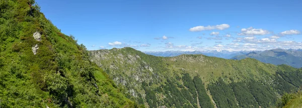 Pohled Hory Hoře Tamaro Švýcarských Alpách — Stock fotografie