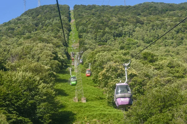 Mount Tamaro Switzerland June 2020 Cableway Mount Tamaro Swiss Alps — Stock Photo, Image