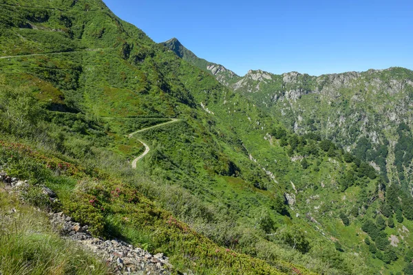 Vista Sulle Montagne Del Monte Tamaro Sulle Alpi Svizzere — Foto Stock