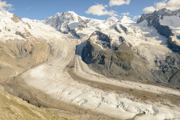 Gletsjer Van Gornergrat Zermatt Zwitserse Alpen — Stockfoto