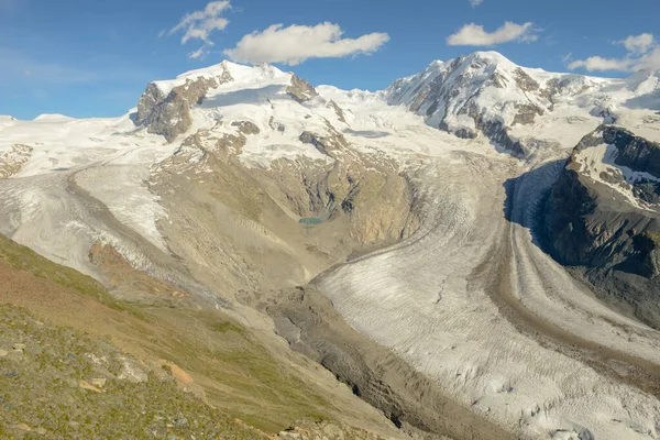 Gletsjer Van Gornergrat Zermatt Zwitserse Alpen — Stockfoto