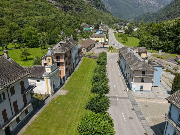 Cevio Suisse Juillet 2020 Village Cevio Sur Vallée Maggia Dans — Photo