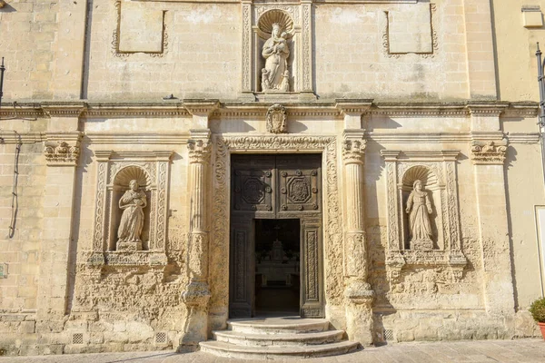 Iglesia Santa Lucía Matera Italia — Foto de Stock