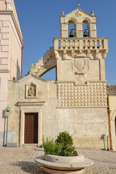 Velho Centro Matera Itália Patrimônio Mundial Unesco — Fotografia de Stock