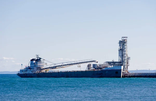 Mississauga Canada September 2017 Self Unloading Bulk Carrier Robert Pierson — Stock Photo, Image