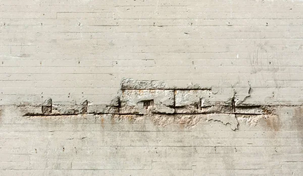 Background Texture Dirty Cement Wall Large Horizontal Cracks Damage Middle Royalty Free Stock Photos