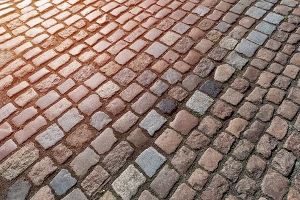 Eski kaldırım taşları deseni. Eski Alman parke taşı dokusu