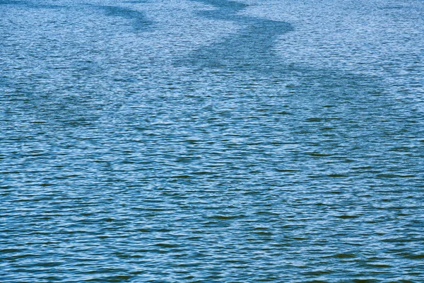 Struttura Dell Acqua Oceanica Leggero Flusso Vento Leggero Sulla Superficie — Foto Stock