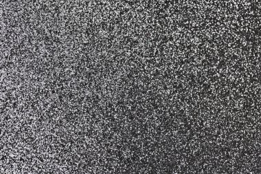 Gümüş parıltı dokusu. Yeni yıl ya da tebrik kartı için yeni yıl arkaplanı. Sevgililer Günü kutlaması. Şenlik dekorasyonu için parlak bir tasarım: düğün, bayram veya yıldönümü partisi.