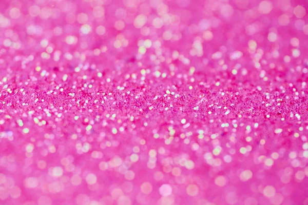 Pink Glitter Texture New Year Christmas Background Greeting Card Valentines — Stock Photo, Image