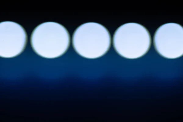 Abstracte Licht Achtergrond Blauwe Wazige Lichten Bokeh Prachtig Bewegingsschilderij Lange — Stockfoto