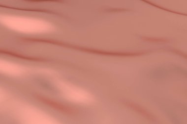 arka plan bakır bir bezle. 3D render