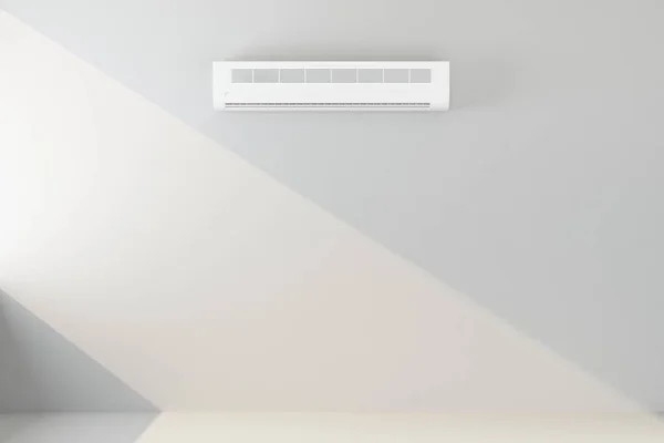 Ar condicionado na parede branca — Fotografia de Stock