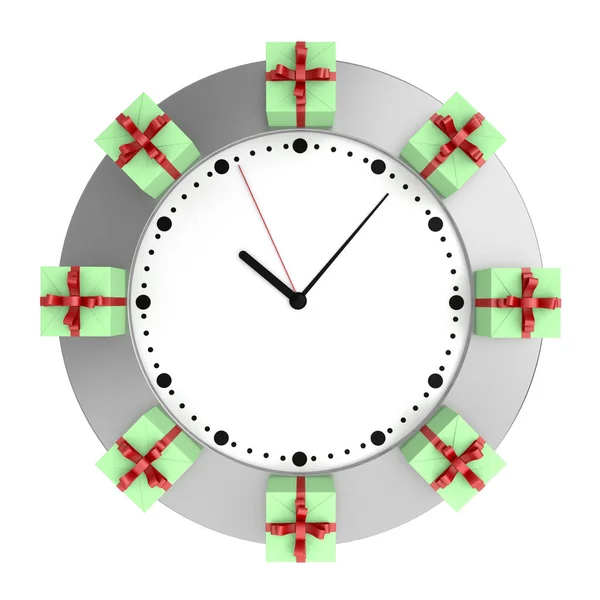 Begreppet Round-The-Clock distribution av gåvor — Stockfoto