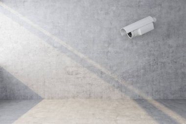 güneş ışığı ile duvar gözetleme kamerası