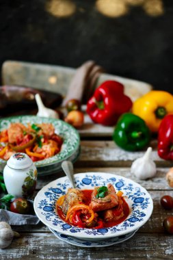 Turna levrekli paprikash... stil rustik