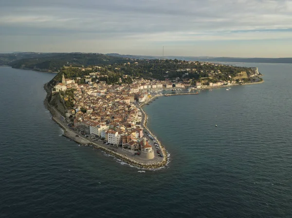 Piran Adriatiska Kusten Slovenien — Stockfoto