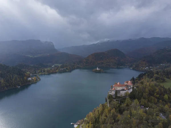 Lago Bled Alpi Giulie Slovenia — Foto Stock