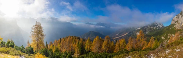 Mangart Sedlo Julské Alpy Slovinsko — Stock fotografie