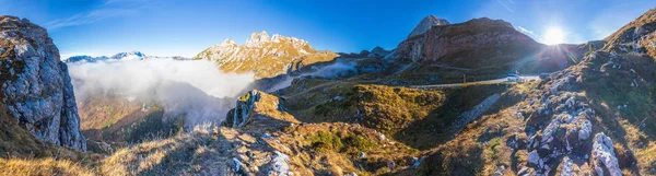 Mangart Sattel Julianische Alpen Slowenien — Stockfoto