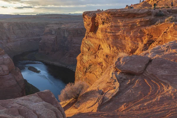 Horseshoe Bend Arizona Сша — стоковое фото