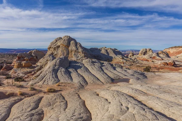 Solnedgang Ved White Pocket Vermillion Cliffs National Monument Arizona – stockfoto