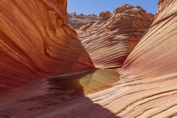 Dalga Coyote Buttes Arizona Amerika Birleşik Devletleri — Stok fotoğraf