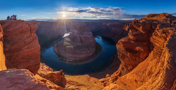 Horseshoe Bend Arizona Сша — стоковое фото