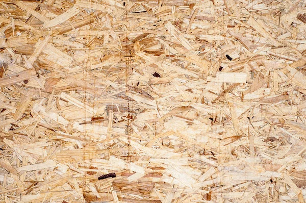 Holzbrett Textur Hintergrund Osb Orientiert Strand Board Baumaterial Nahaufnahme — Stockfoto