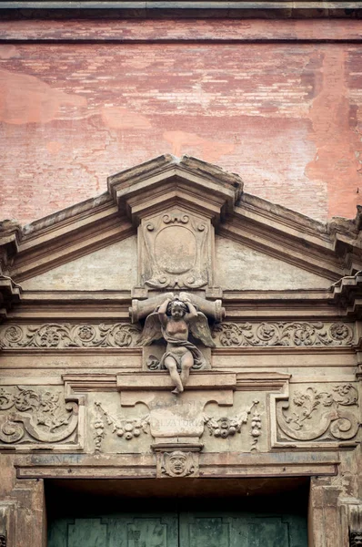 Ιταλική αναγεννησιακή πόρτα πλαίσιο — Φωτογραφία Αρχείου