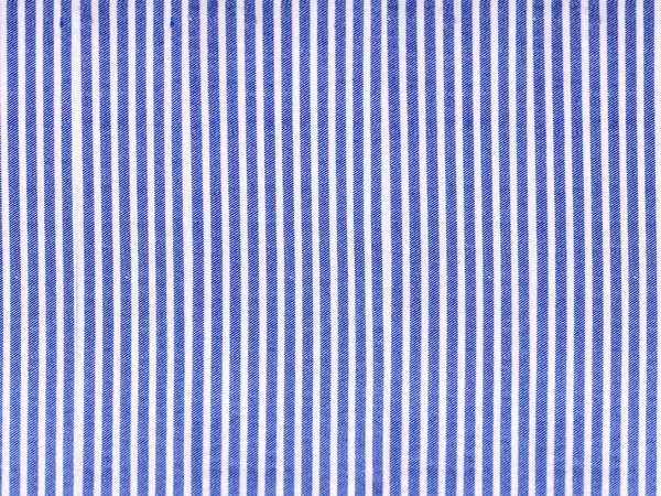 Pruhovaný Vzor Jeans Bavlněné Textilie Textura Plátno Pohled Shora — Stock fotografie