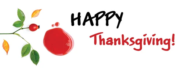 Glad Thanksgiving Omslag För Webbsida Webbplats Banner Collage Handskriven Typsnitt — Stockfoto