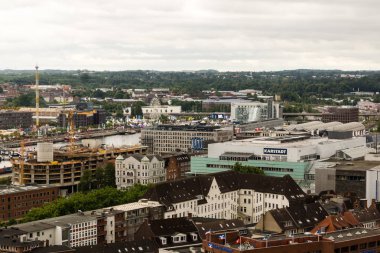 Kiel, Almanya - 24 Haziran 2018: Kieler Woche 2018 9 ve son günden Impressionen