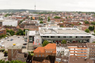 Kiel, Almanya - 24 Haziran 2018: Kieler Woche 2018 9 ve son günden Impressionen