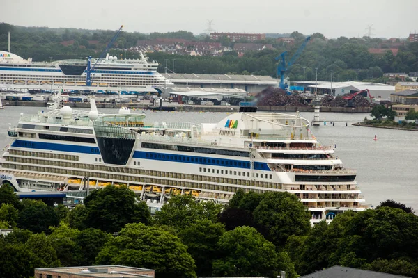 Kiel Allemagne Juin 2018 Impressionnant Dernier Jour Kieler Woche 2018 — Photo