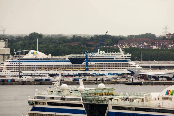 Kiel Allemagne Juin 2018 Impressionnant Dernier Jour Kieler Woche 2018 — Photo