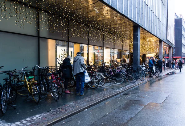 Fahrradstadt Kopenhagen Dänemark — Stockfoto