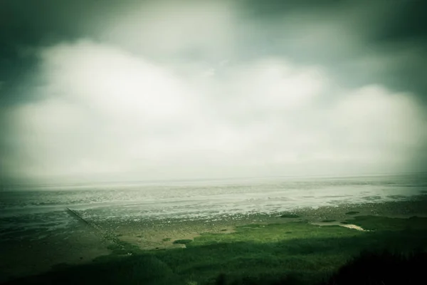 Falaise Morsum Sylt Allemagne Nord Île Mer Nord Août 2018 — Photo