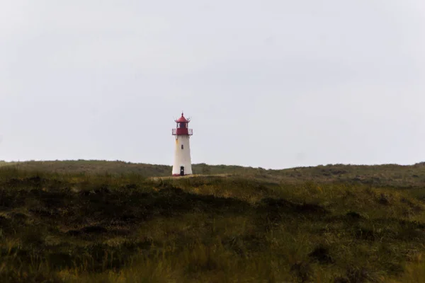 Lista Faro Sylt Alemania Del Norte Isla Mar Del Norte — Foto de Stock