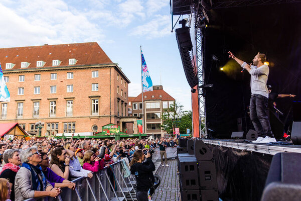 Kiel, Germany - June 21st 2019: Kiel is singing - Kiel's largest choir