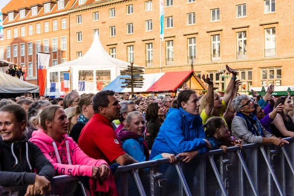 德国基尔 2019年6月21日 基尔在歌唱 基尔最大的合唱团 — 图库照片
